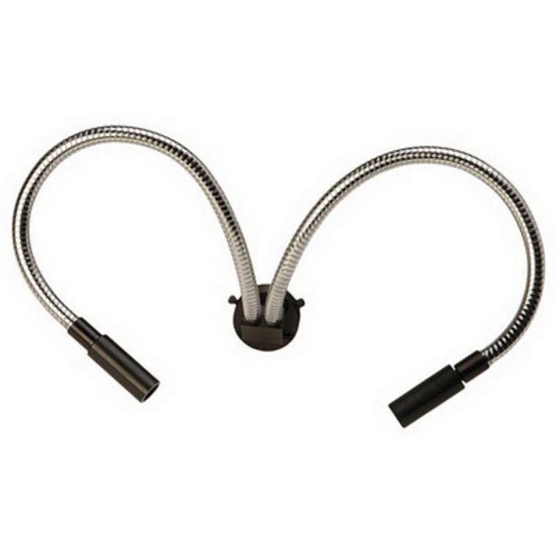 LIGHT GUIDE DUAL GOOSENECK 18IN